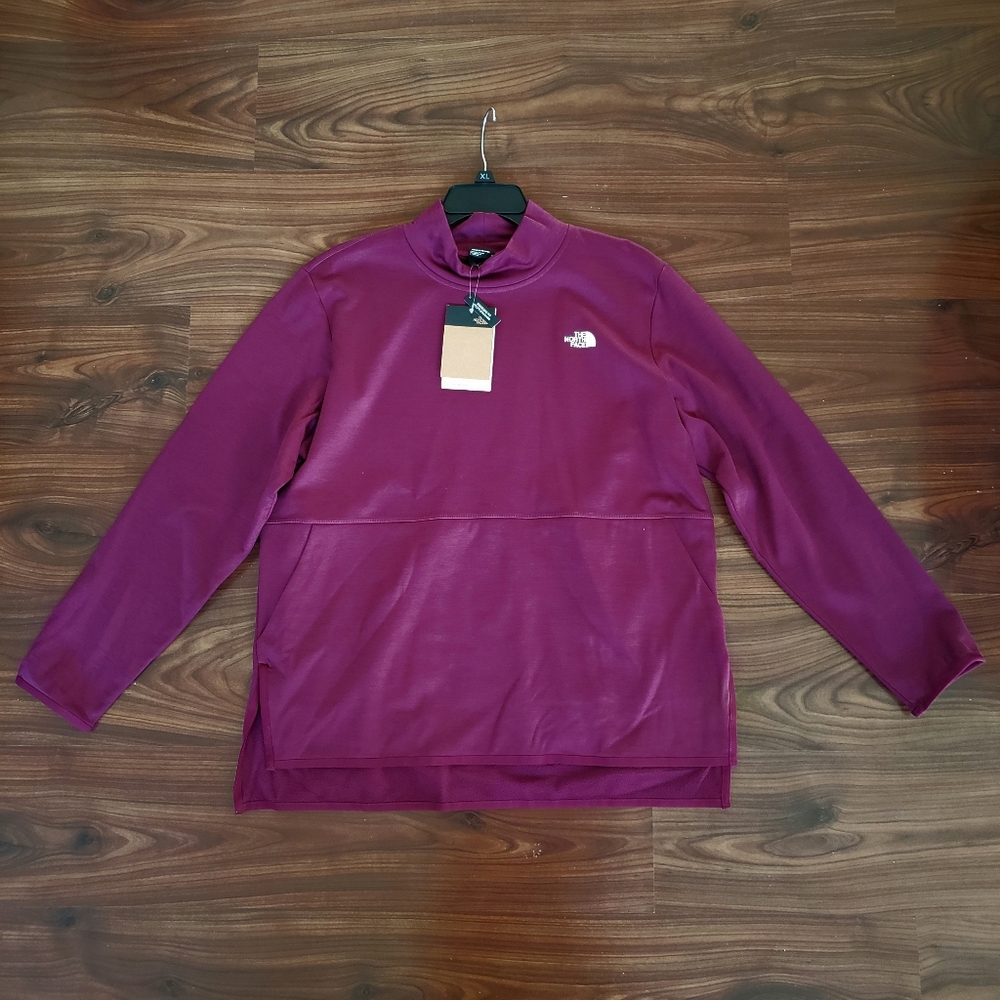 New Sz XL Women's North Face Canyonlands Pullover Tunic In Boysenberry